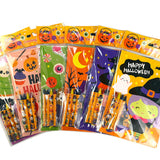 Spooky Halloween Coloring Books with Crayons - Set of 6 or 12