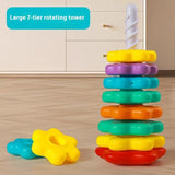 Rainbow Rotating Stacking Toy