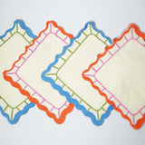 Vibrant Striped Party Pack for 12