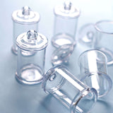 Clear Candy Jars with Lids (12 Pack)