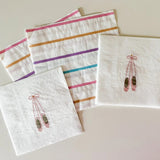 Ballet Slipper Disposable Paper Napkins, Small (16pcs)