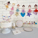 Ballet Slipper Disposable Paper Napkins, Small (16pcs)
