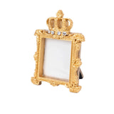Royal Crown Mini Photo Frames, Gold (4 Pack)