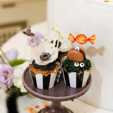 Bows & Boos Halloween Cupcake Toppers