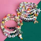 Good Vibes Yin Yang Charm DIY Letter Bead Jar