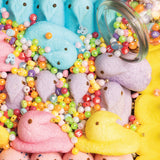 Easter Bunny Beads Multicolor DIY Letter Jar
