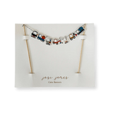 Construction Builder Birthday Cake Banner