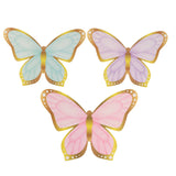 3D Butterfly Table Centerpieces, Pastel (12 Pack)