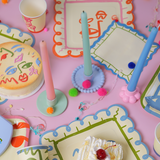 Art Birthday Party Supplies Pack (Serves 12)