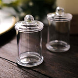 Clear Candy Jars with Lids (12 Pack)