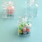Clear Bow-Top Candy Boxes (12 Pack)