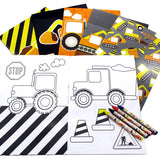 Construction Trucks Coloring Books – Set of 6 or 12