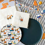 Construction Builder Birthday Party Lunch Napkins (16pcs)