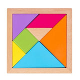 Wooden Pine Tangram Puzzle