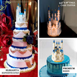 Princess Castle Cake Topper, Blue & White (8.5")