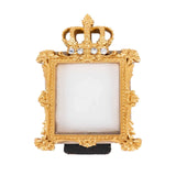 Royal Crown Mini Photo Frames, Gold (4 Pack)