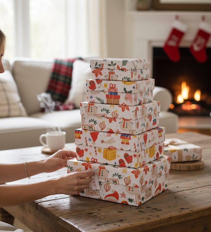 Handmade Christmas Gift Boxes
