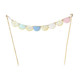 Fairy Scalloped Pennant Cake Banner