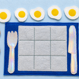 Pancake Breakfast tic tac toe -  Board and Pieces