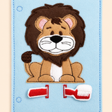 Lion Toothbrush Activity Page
