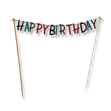 Fishing Happy Birthday Cake Banner