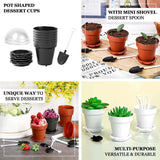 Succulent Planter Dessert Cups, Terracotta (12 Pack)