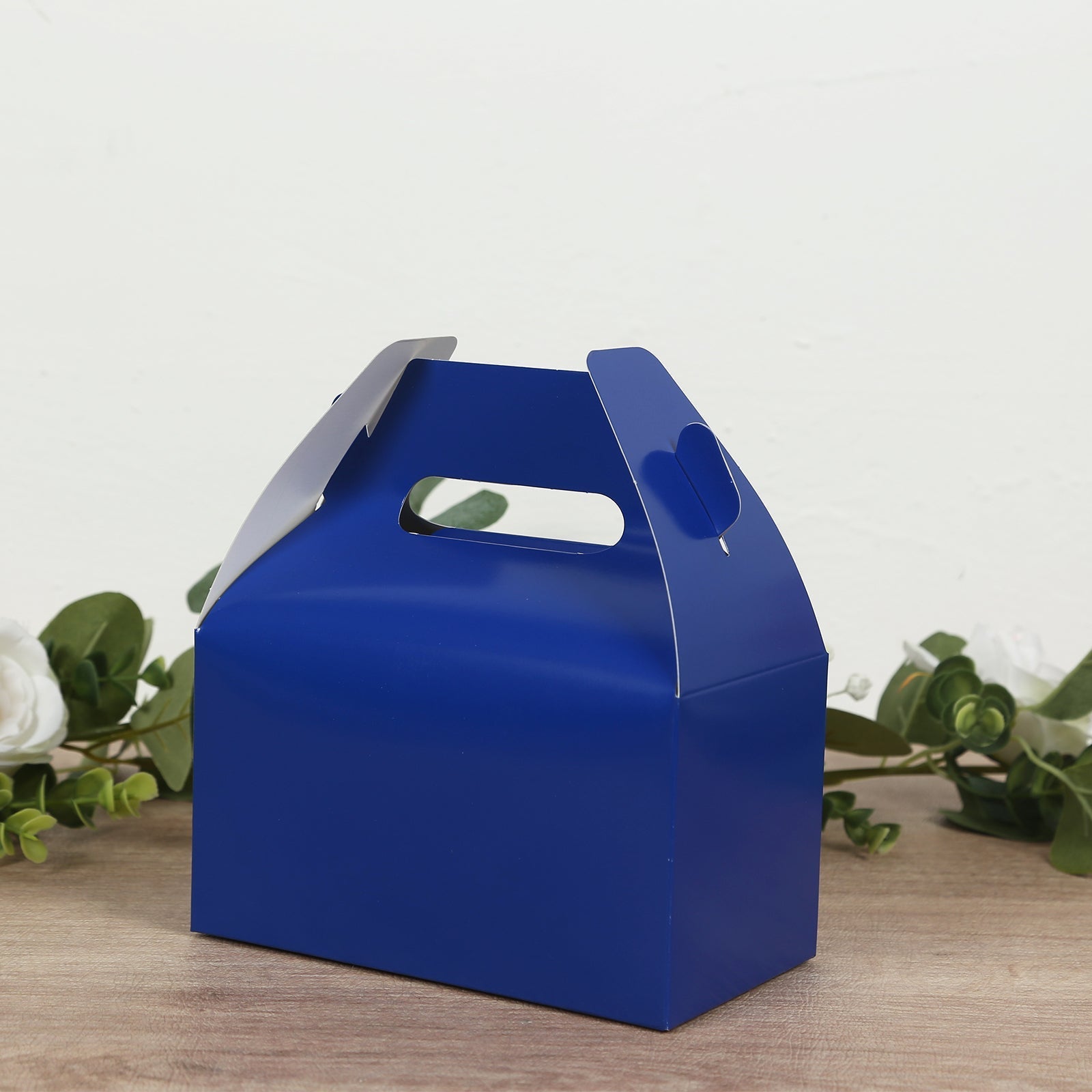Gable Treat Boxes, Royal Blue (25 Pack)