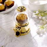 Mini Gumball Machine Candy Containers (6 Pack)
