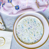 Gold Light Pink Paper Plate (8pcs)