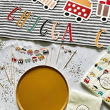 Gold Matte Paper Party Plate (8pcs)