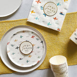 Gray Paper Party Plate (8pcs)