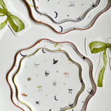 Halloween Patterned Paper Party Plate (12 Per Pack)