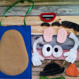 Build Your Own Spud - Quiet Activity Bag or Book Page