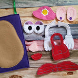 Build Your Own Spud - Felt Quiet Activity Bag or Book page