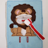 Lion Toothbrush Activity Page