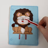 Lion Toothbrush Activity Page