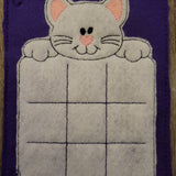 Felt Cat Tic Tac Toe Game Quiet Page