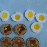 Pancake Breakfast tic tac toe -  Board and Pieces