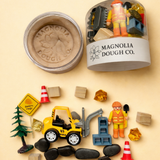 Construction Sensory Play Dough Jar