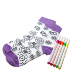 Color your own Socks Kit