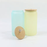 Color-Changing Glass Can Tumbler, 16 oz