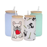 Color-Changing Glass Can Tumbler, 16 oz