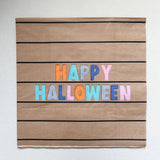 Large Striped Halloween Paper Napkins (16pcs)