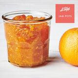 Le Parfait Jam Pots, French Glass Pots with Snap-On Covers