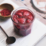 Le Parfait Jam Pots, French Glass Pots with Snap-On Covers