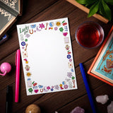 Lucky Girl Good Luck Charms 5x7" Notepad