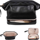 Water-Resistant Travel Makeup Bag