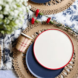 Navy Paper Party Plate (8pcs)