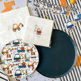 Navy Paper Party Plate (8pcs)