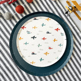 Navy Paper Party Plate (8pcs)